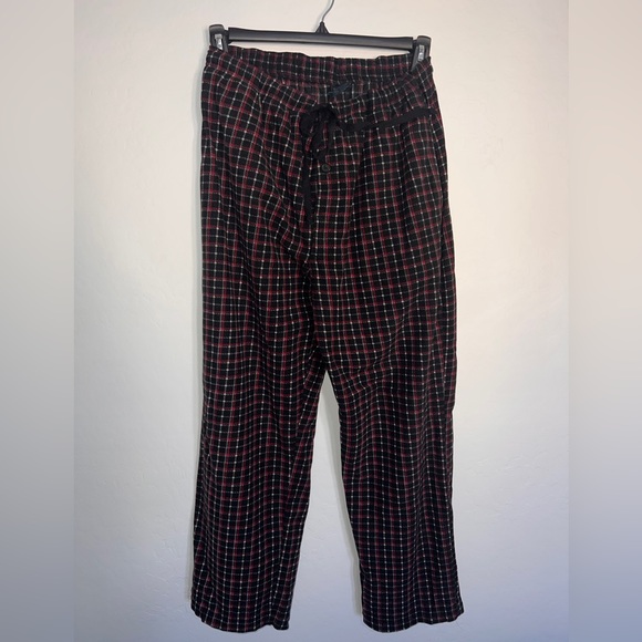 Hanes Mens Plaid Pants with Pockets - Picture 3 of 4
